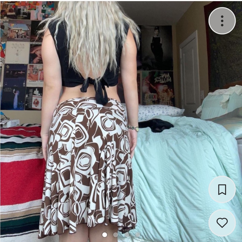 Vintage midi skirt